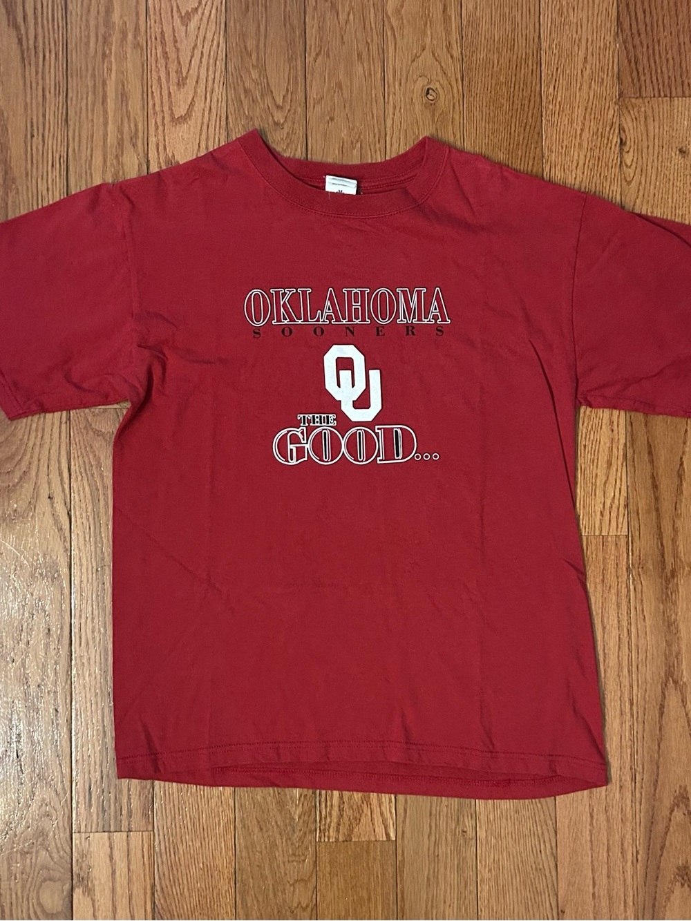 Oklahoma Sooners The Good/The Bad/The Ugly Anvil Vintage T-Shirt Size Medium
